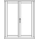 2-teiliges Fenster